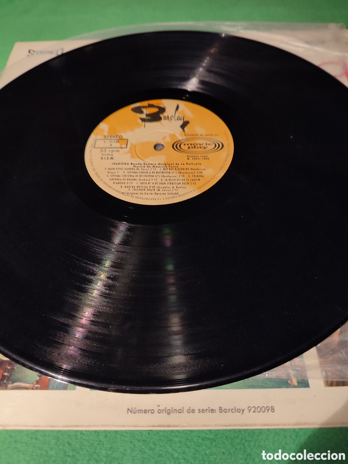 Discos de vinilo: Maurice Jarre - BSO Isadora - Foto 3