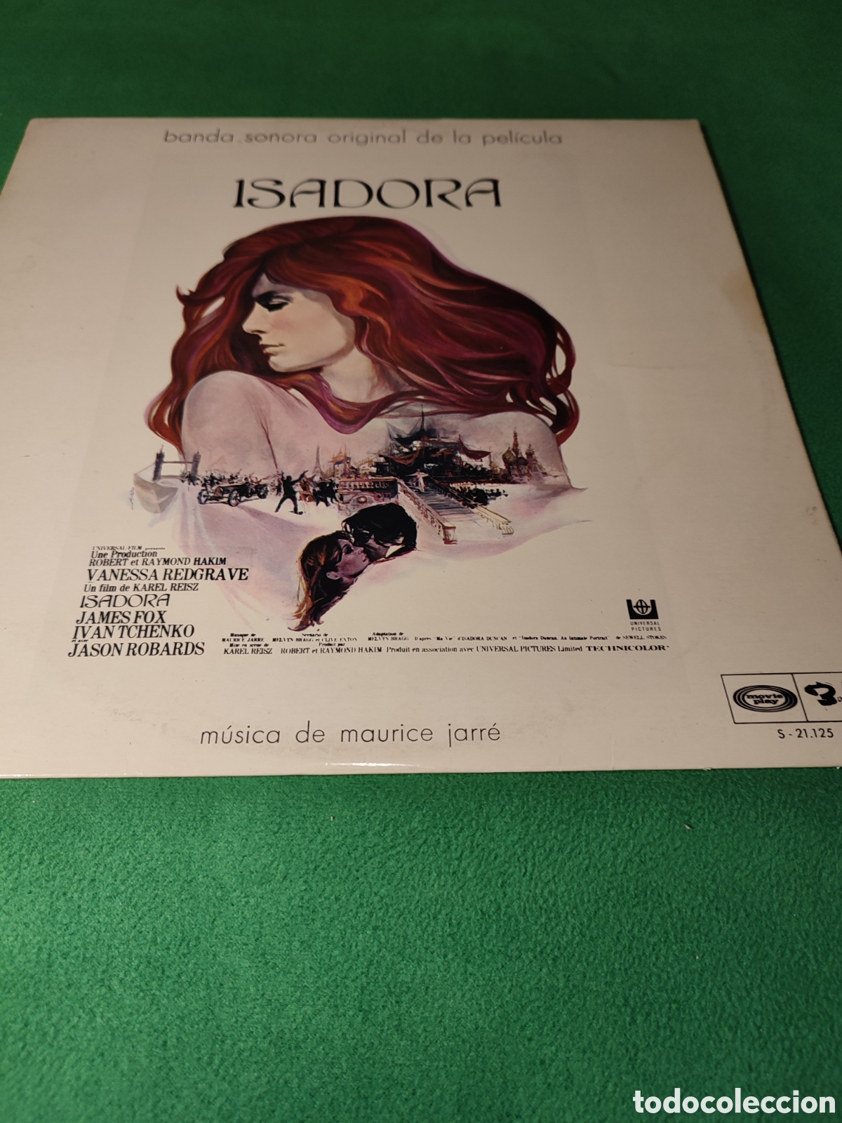 Discos de vinilo: Maurice Jarre - BSO Isadora - Foto 1