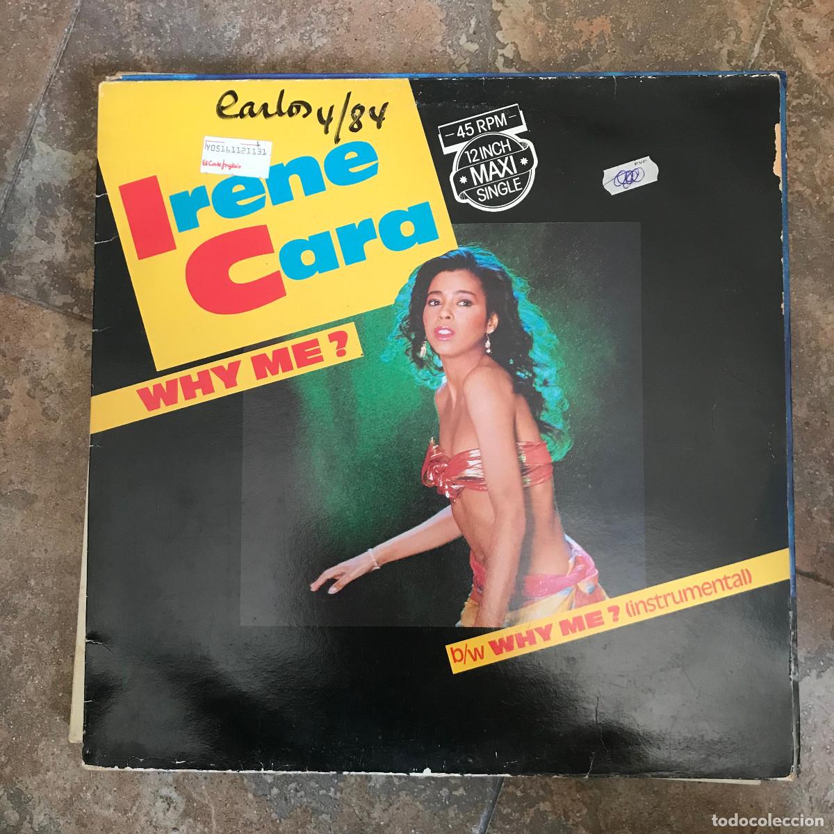 Discos de vinilo: IRENE CARA - WHY ME? - 12 MAXISINGLE EPIC 1983 - Foto 1