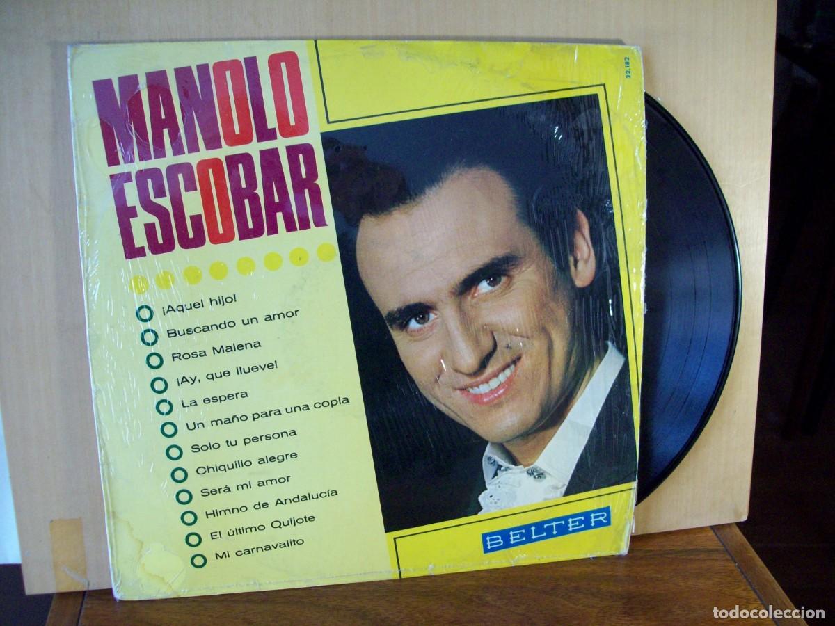Discos de vinilo: MANOLO ESCOBAR - LP 12 CANCIONES - Foto 1