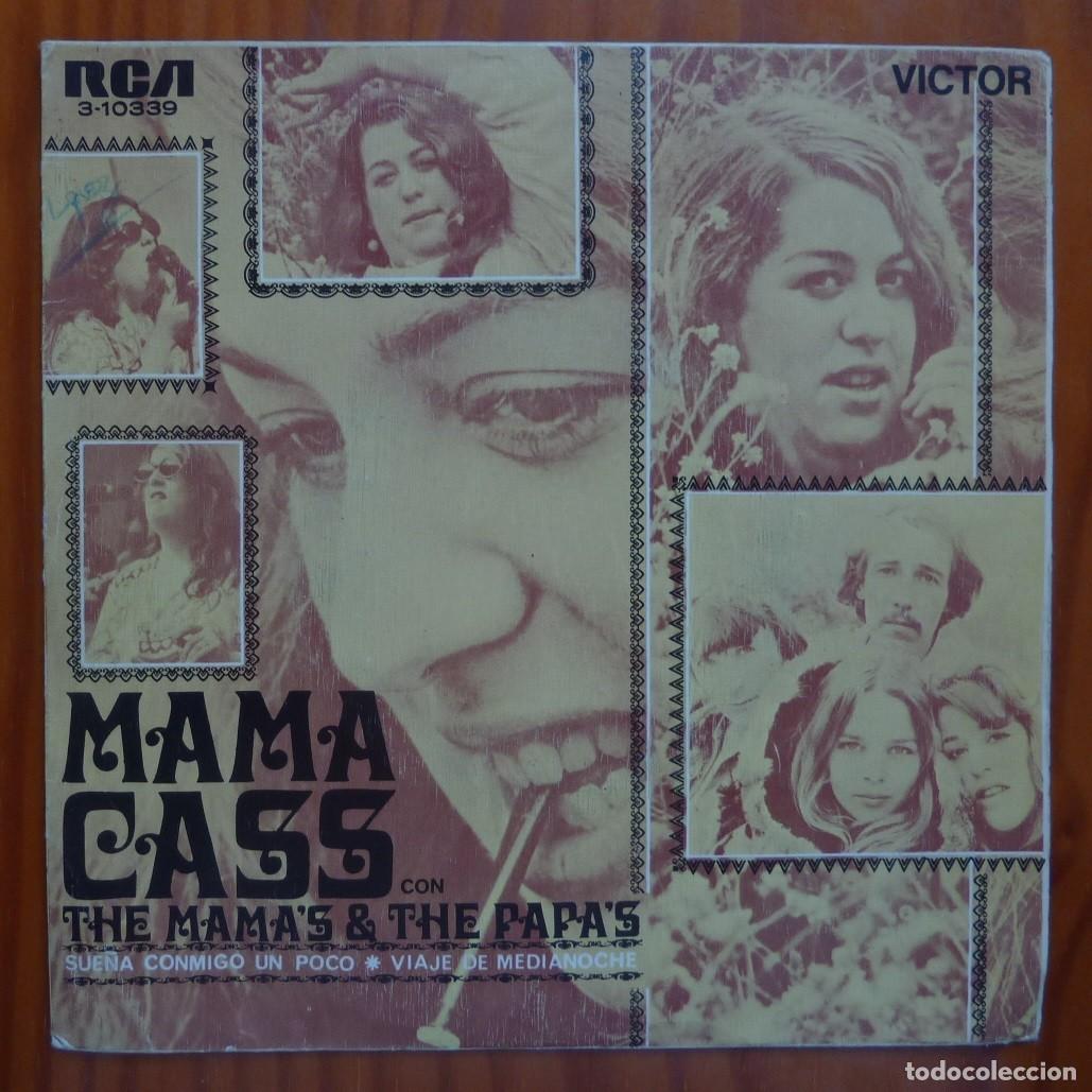 Discos de vinilo: MAMA CASS / SUE&Ntilde;A CONMIGO UN POCO / 1968 / SINGLE - Foto 1