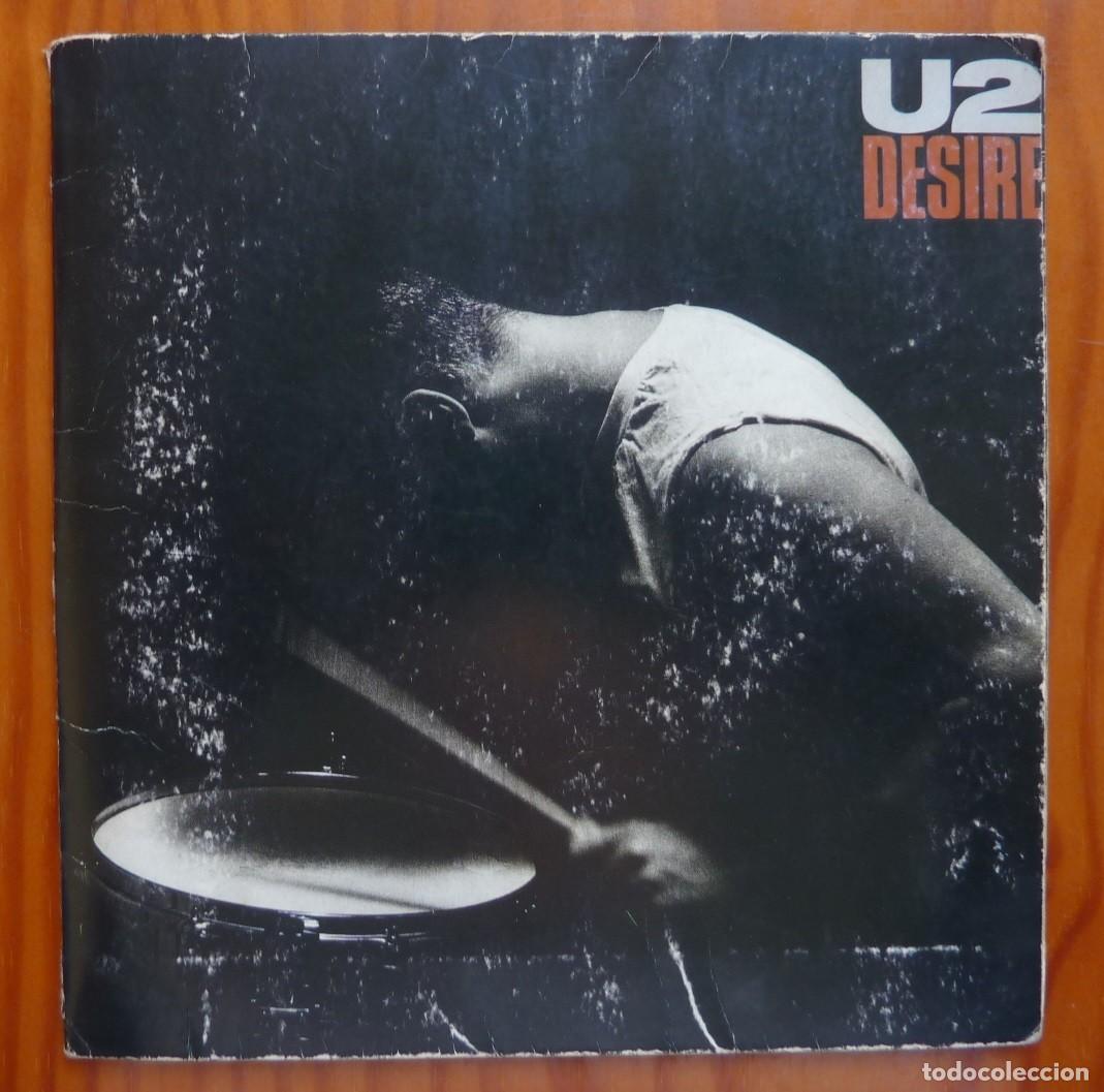Discos de vinilo: U2 / DESIRE / PORTADA ABIERTA / 1988 / SINGLE - Foto 1