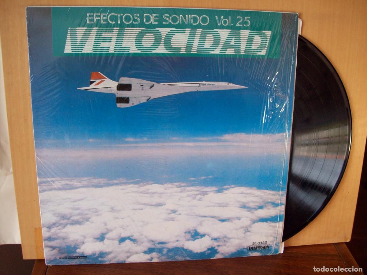 Disques de vinyle: EFECTOS DEL SONIDO VOL 25 - VELOCIDAD - LP 1985