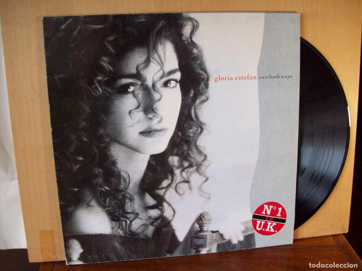 Discos de vinilo: GLORIA ESTEFAN - CUTS BOTH WAYS - LP 1989 - Foto 1