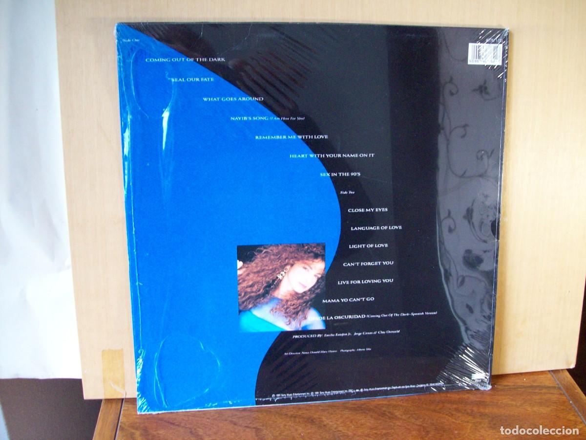 Discos de vinilo: GLORIA ESTEFAN - THE LIGHT - LP 1991 - Foto 2