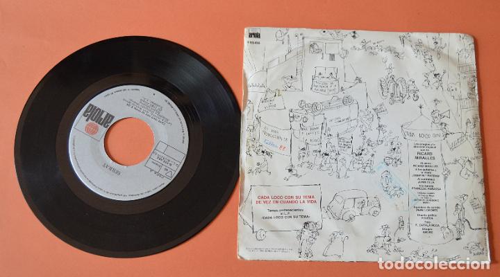 Discos de vinilo: JOAN MANUEL SERRAT - CADA LOCO CON SU TEMA - Foto 2