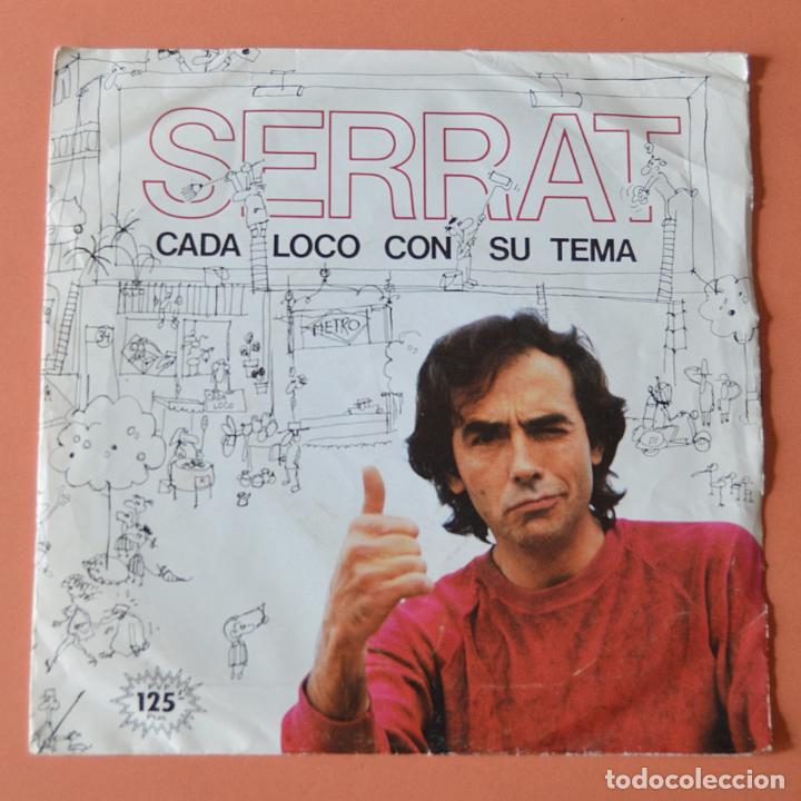 Discos de vinilo: JOAN MANUEL SERRAT - CADA LOCO CON SU TEMA - Foto 1