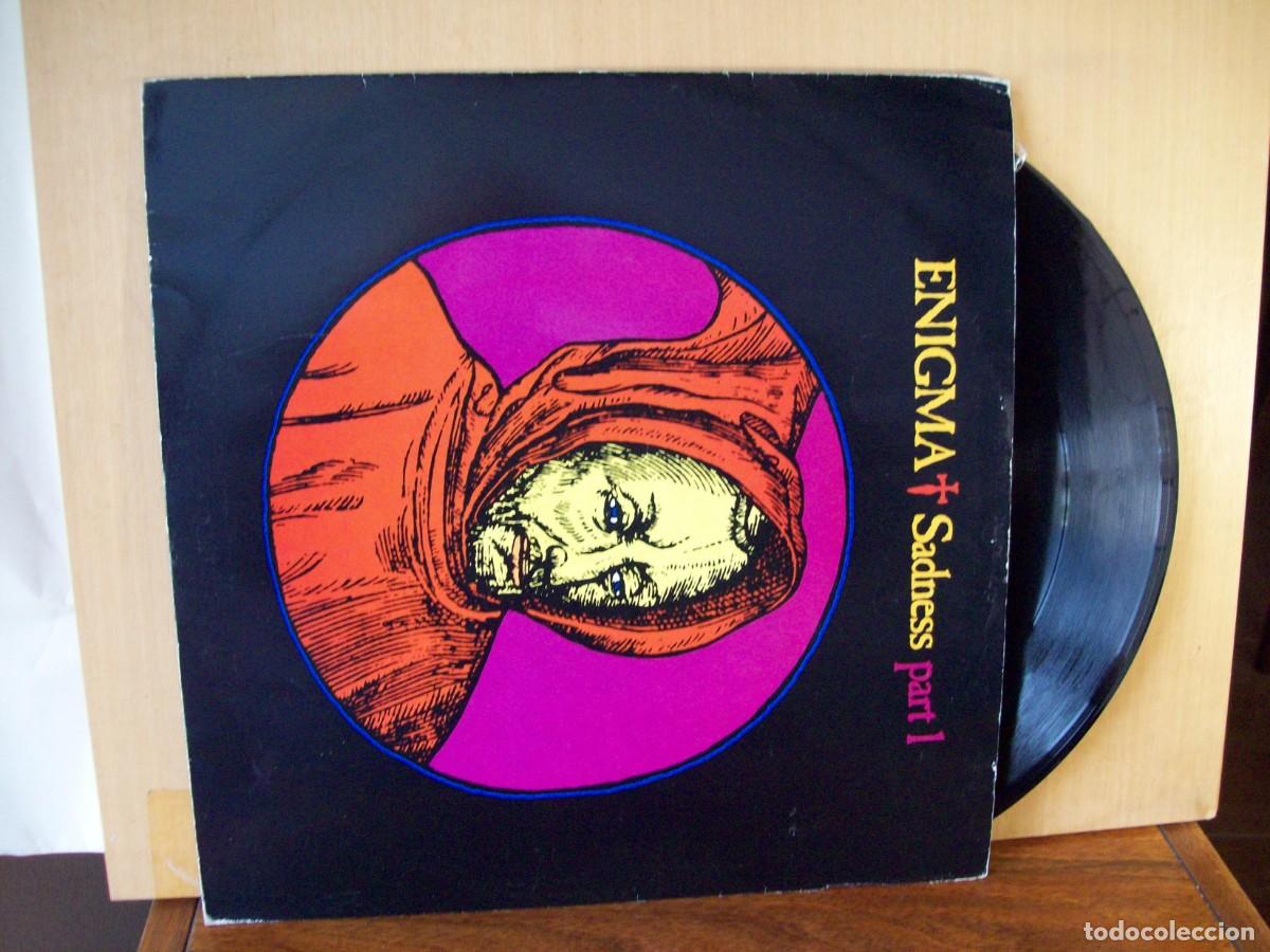 Discos de vinilo: ENIGMA - SADNESS PART 1 - MAXI-SINGLE 1990 - Foto 1