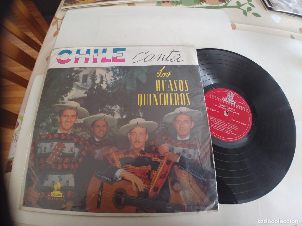Dischi in vinile: LOS HUASOS QUINCHEROS-LP CHILE CANTA