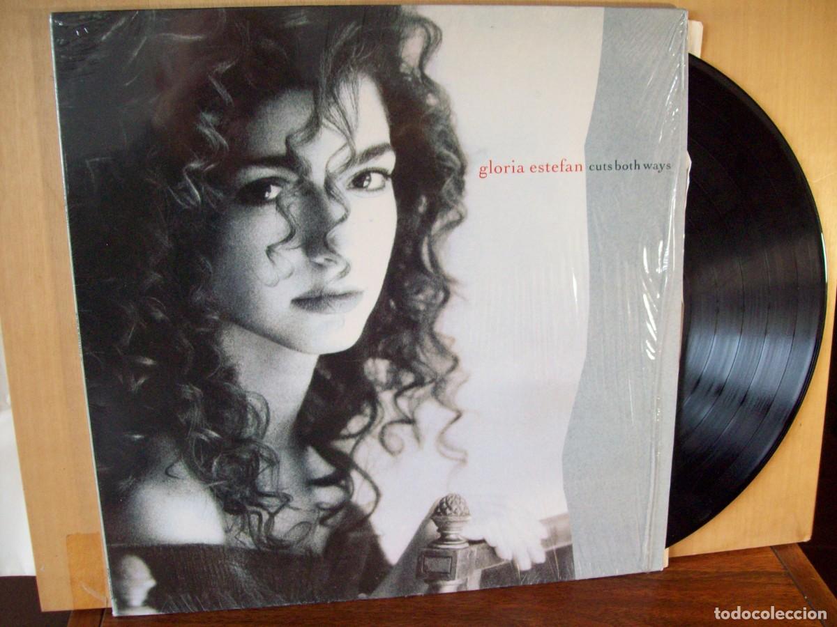 Discos de vinilo: GLORIA ESTEFAN - CUTS BOTH WAYS - LP 1989 - Foto 1