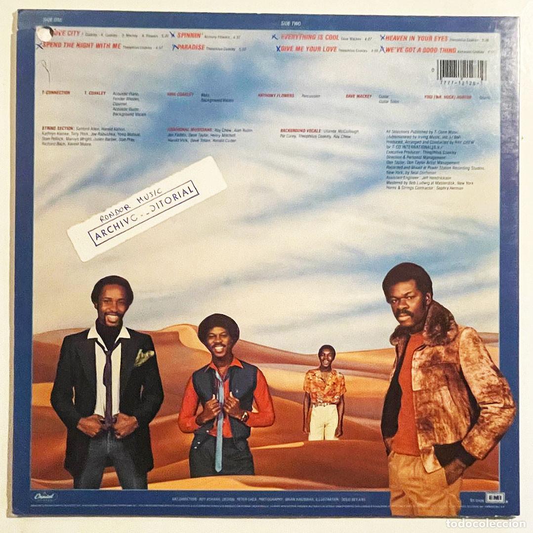 Discos de vinilo: T-CONNECTION / EVERYTHING IS COOL / LP CAPITOL 1981 / USA - Foto 2