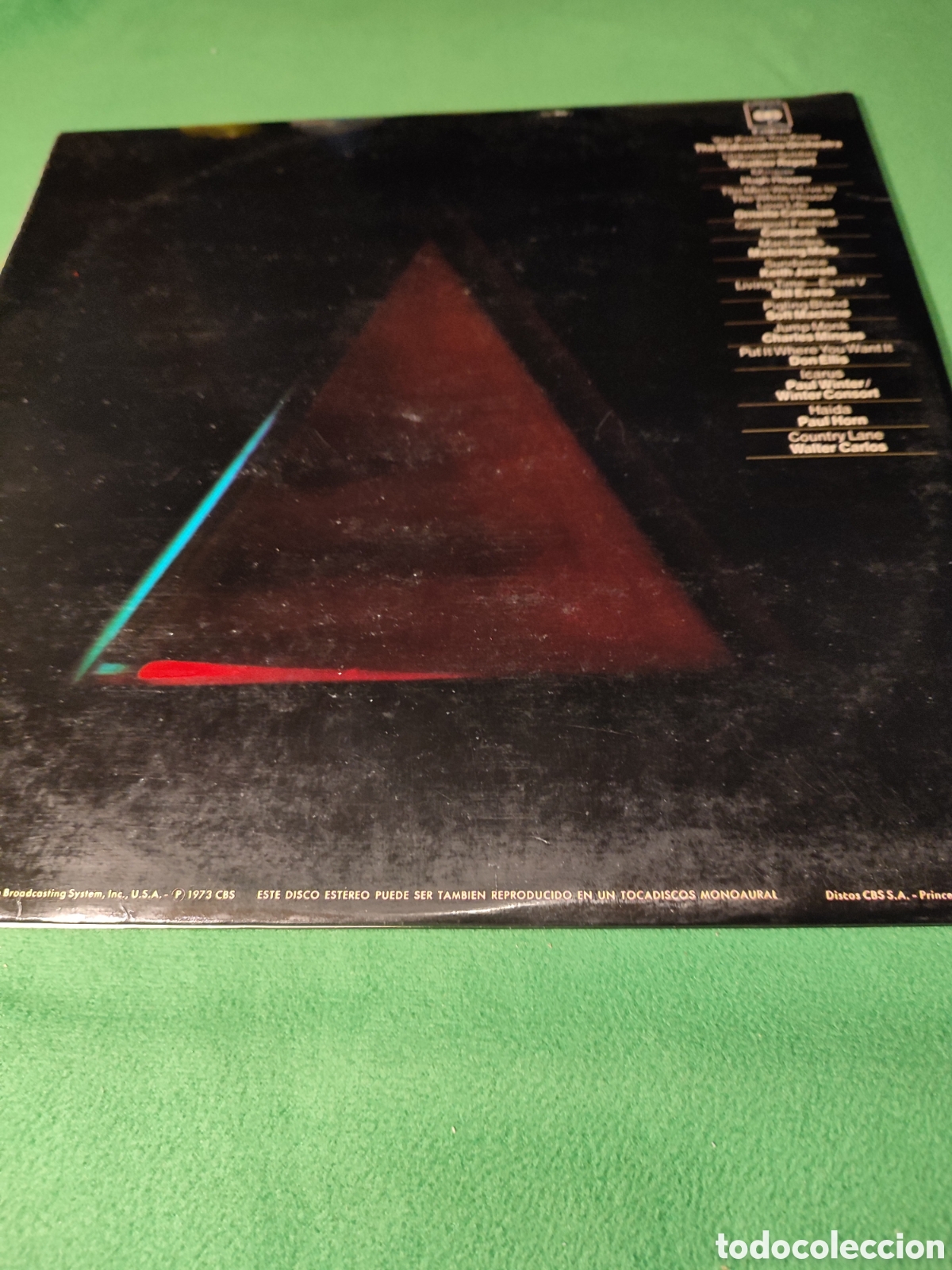 Discos de vinilo: The Progressives - Varios Discogr&aacute;fica CBS 2lps - Foto 3