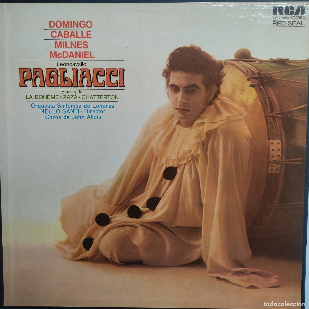 Discos de vinilo: Pagliacci - Opera de Leoncavallo - Cofre de 3 Lps - Foto 1