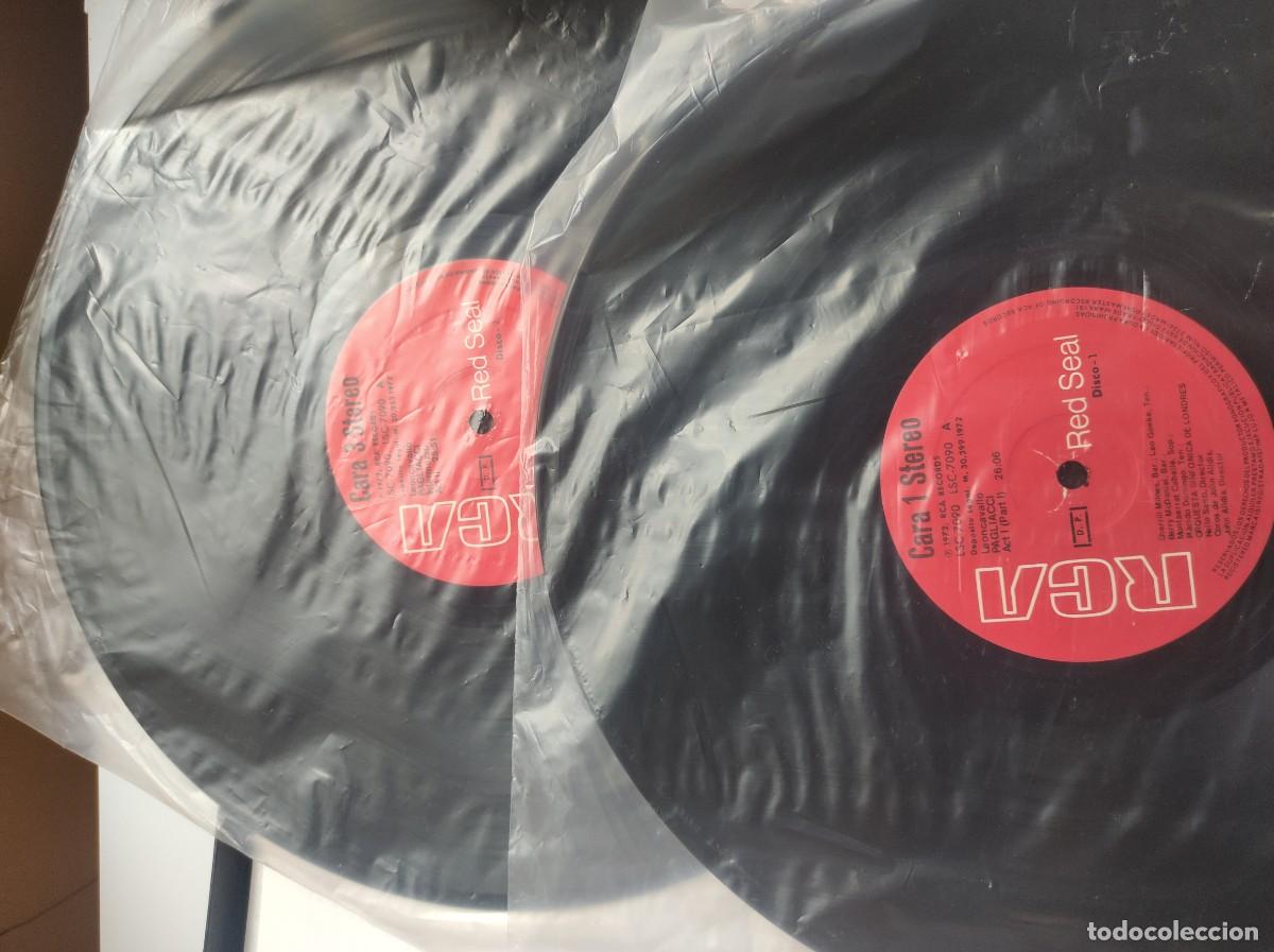 Discos de vinilo: Pagliacci - Opera de Leoncavallo - Cofre de 3 Lps - Foto 4