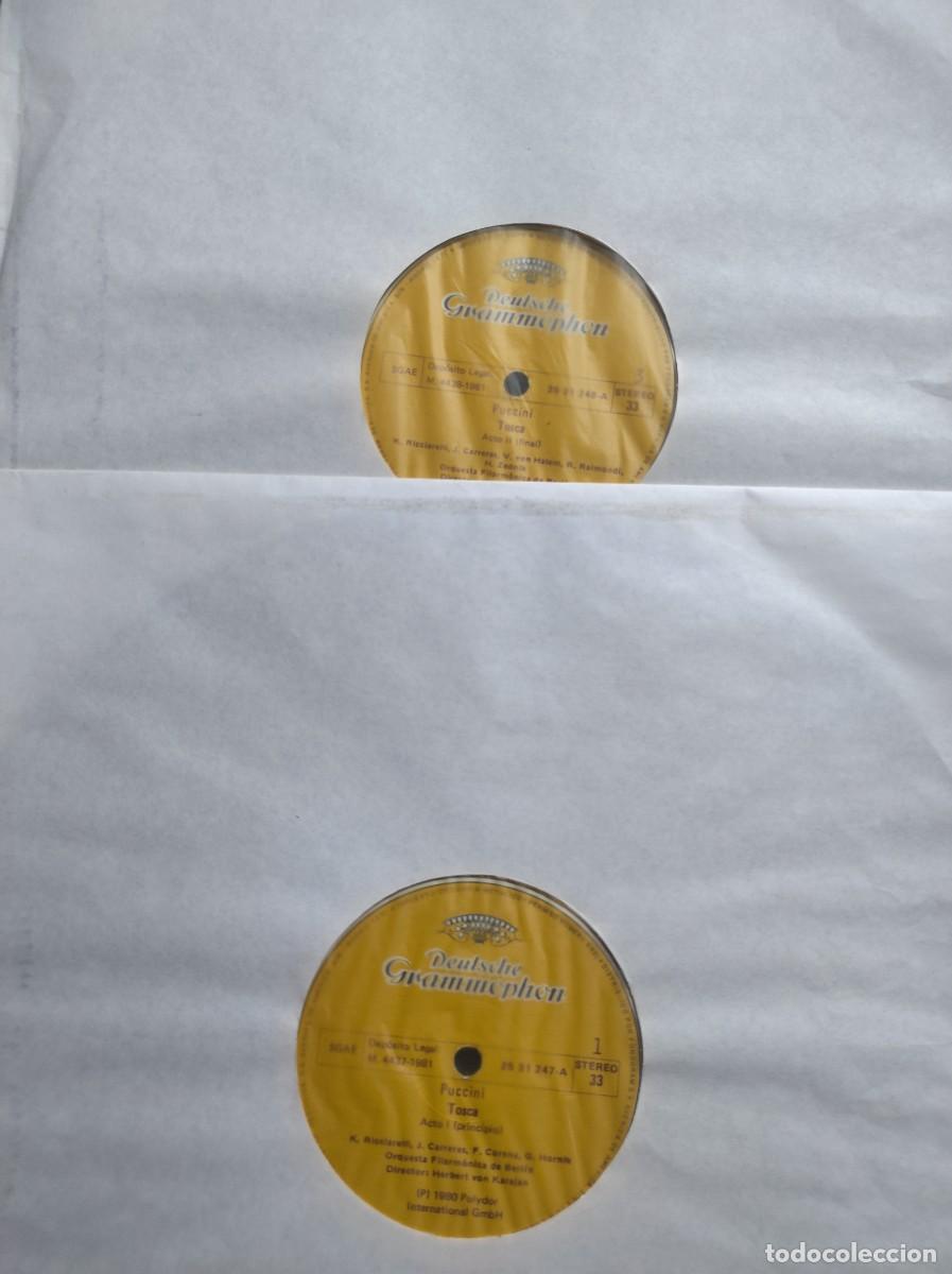 Discos de vinilo: Tosca - Opera de Puccini - cofre de 2 Lps - Foto 4