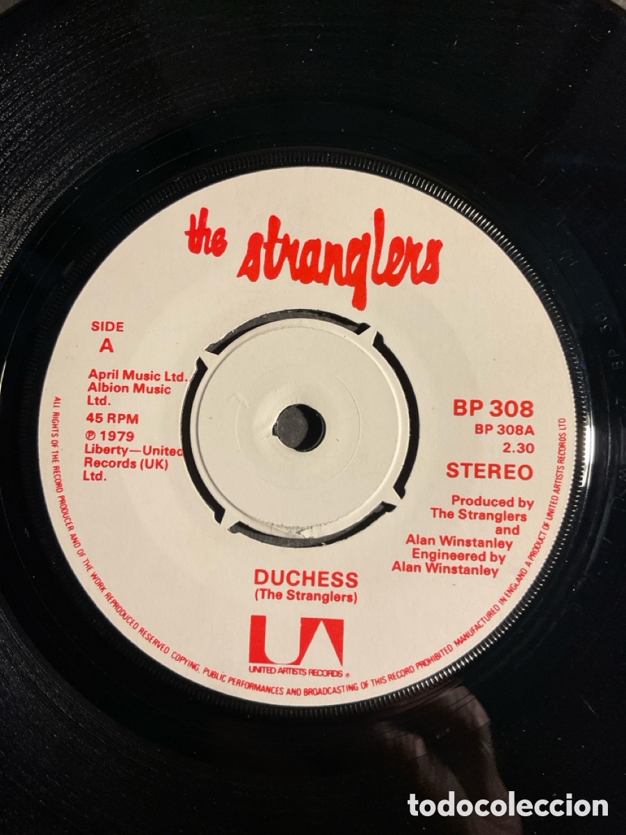 Discos de vinilo: Stranglers Duchess - Foto 3