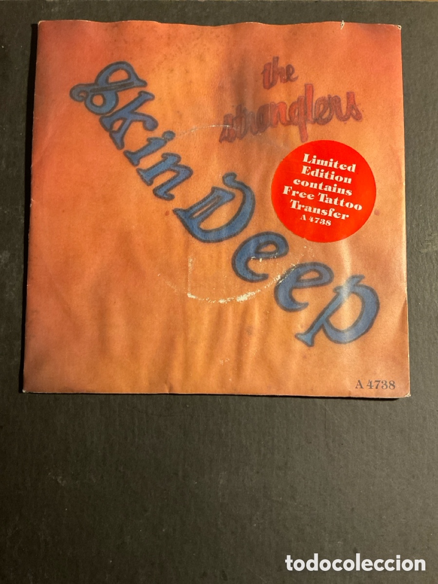 Discos de vinilo: Stranglers Skin Deep +tatuaje gratis - Foto 1
