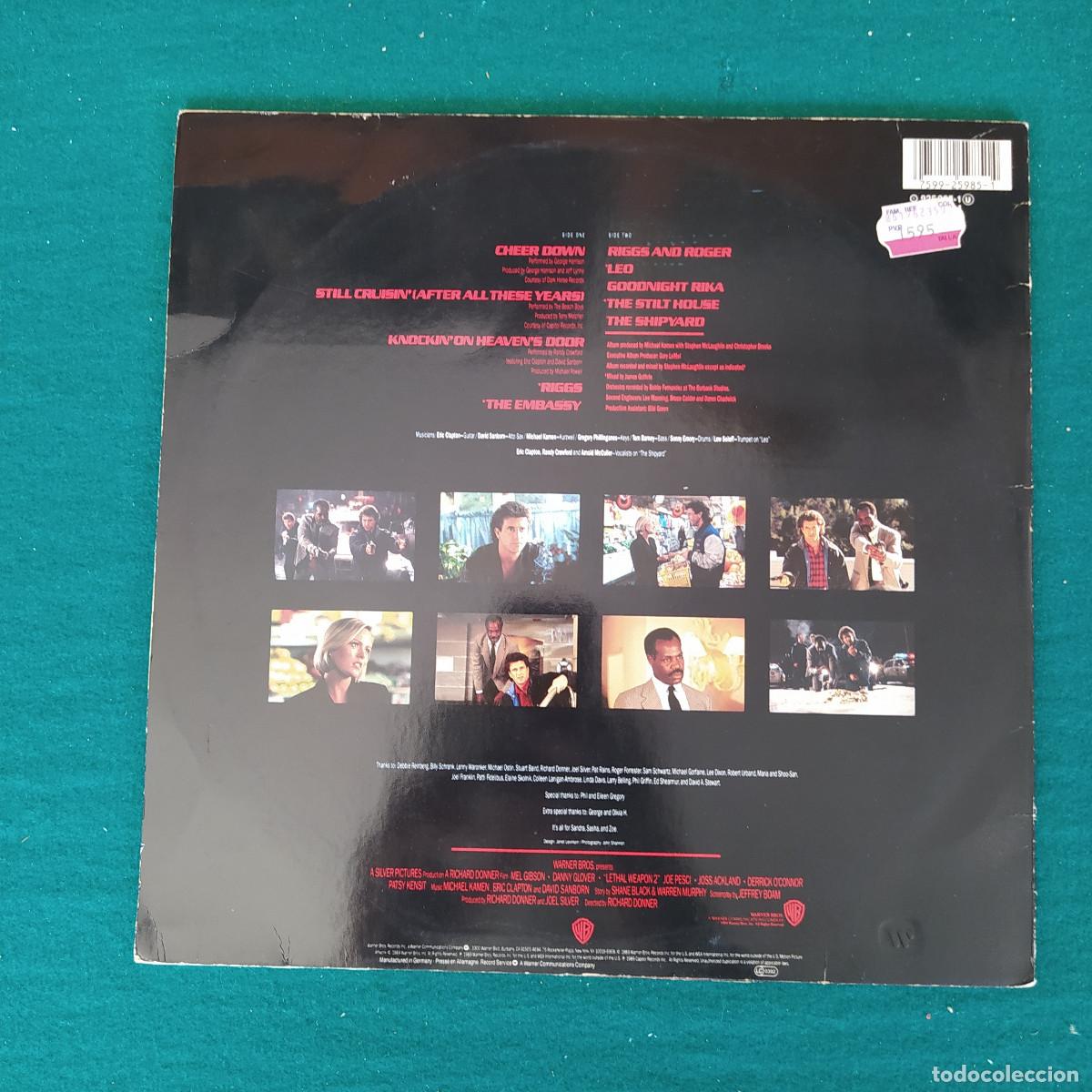Discos de vinilo: Lethal Weapon 2 (Original Motion Picture Soundtrack) - Foto 2