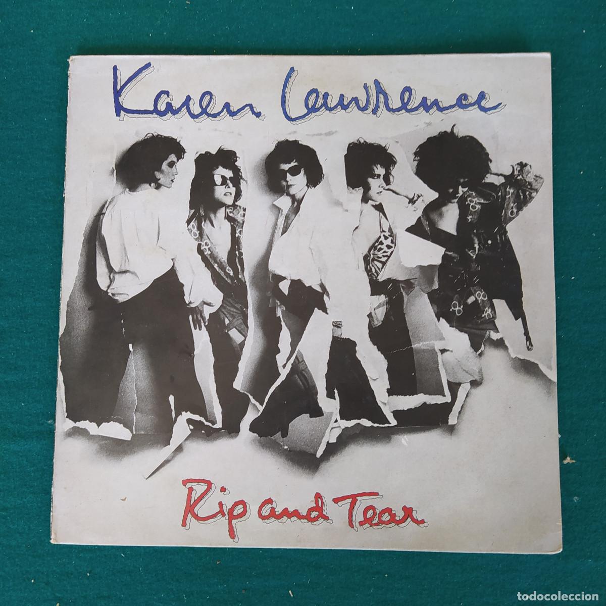 Discos de vinilo: Karen Lawrence &ndash; Rip And Tear - Foto 1