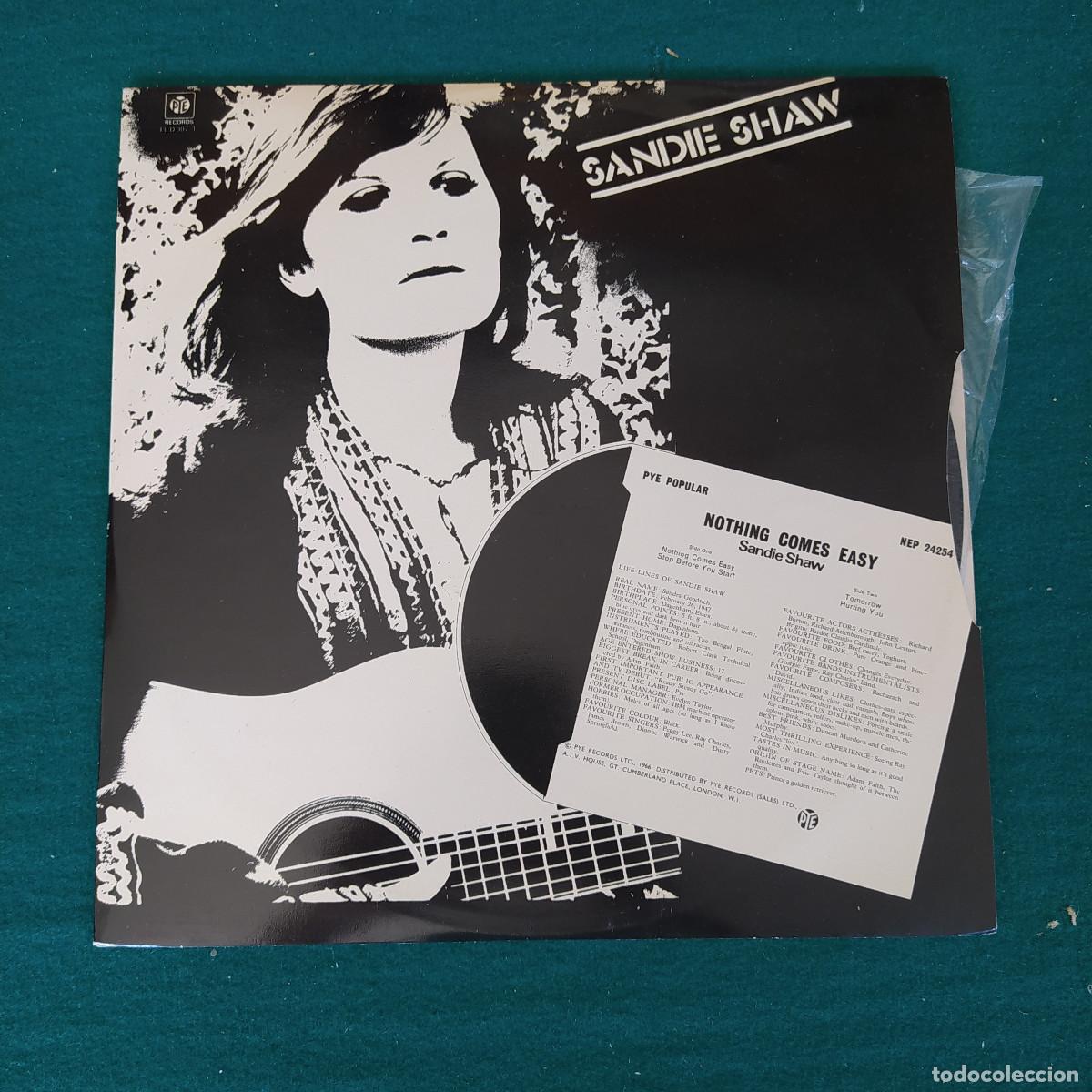 Discos de vinilo: Sandie Shaw &ndash; Nothing Comes Easy - Foto 1
