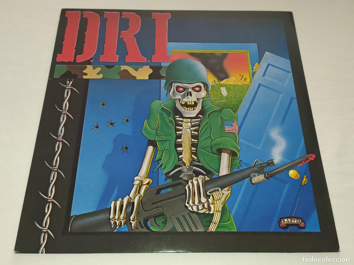 Discos de vinilo: LP D.R.I. - DIRTY ROTTEN LP / VIOLENT PACIFICATION - Foto 1