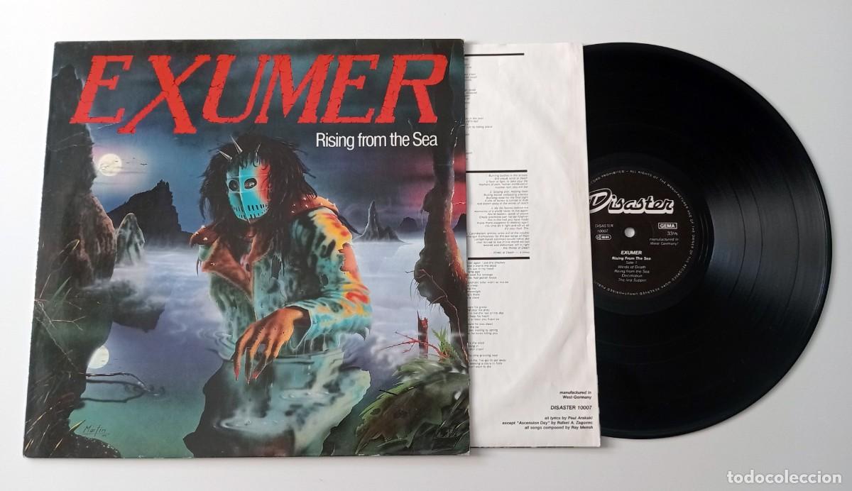 Discos de vinilo: LP EXUMER - RISING FROM THE SEA - Foto 3