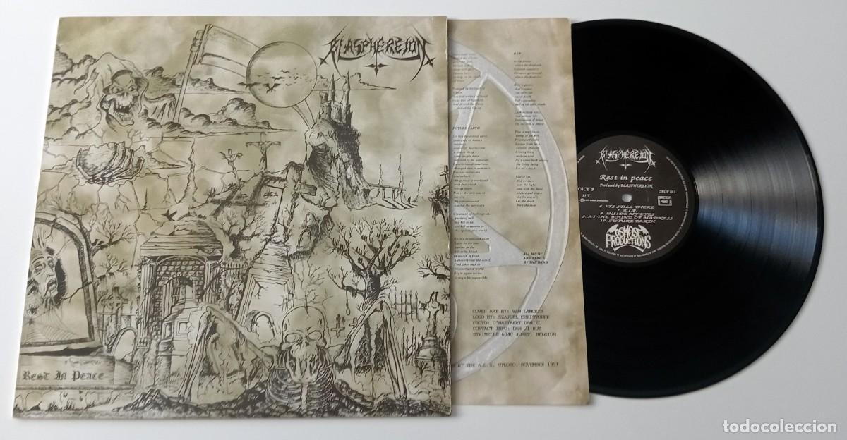 Discos de vinilo: LP BLASPHEREION - REST IN PEACE - Foto 3