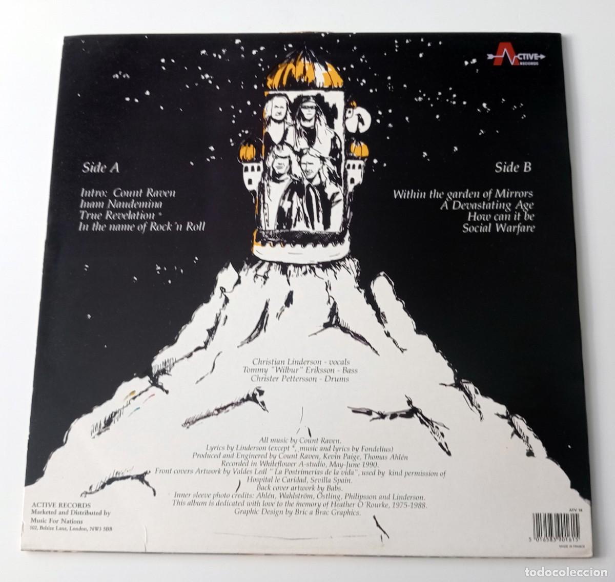 Discos de vinilo: LP COUNT RAVEN - STROM WARNING - Foto 2