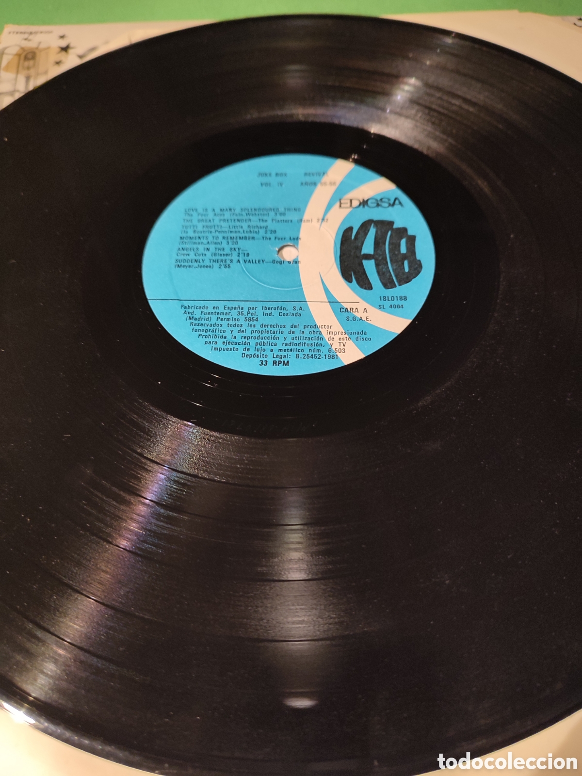 Discos de vinilo: Juke - Box Revival - Colecci&oacute;n 55-56 - Foto 3