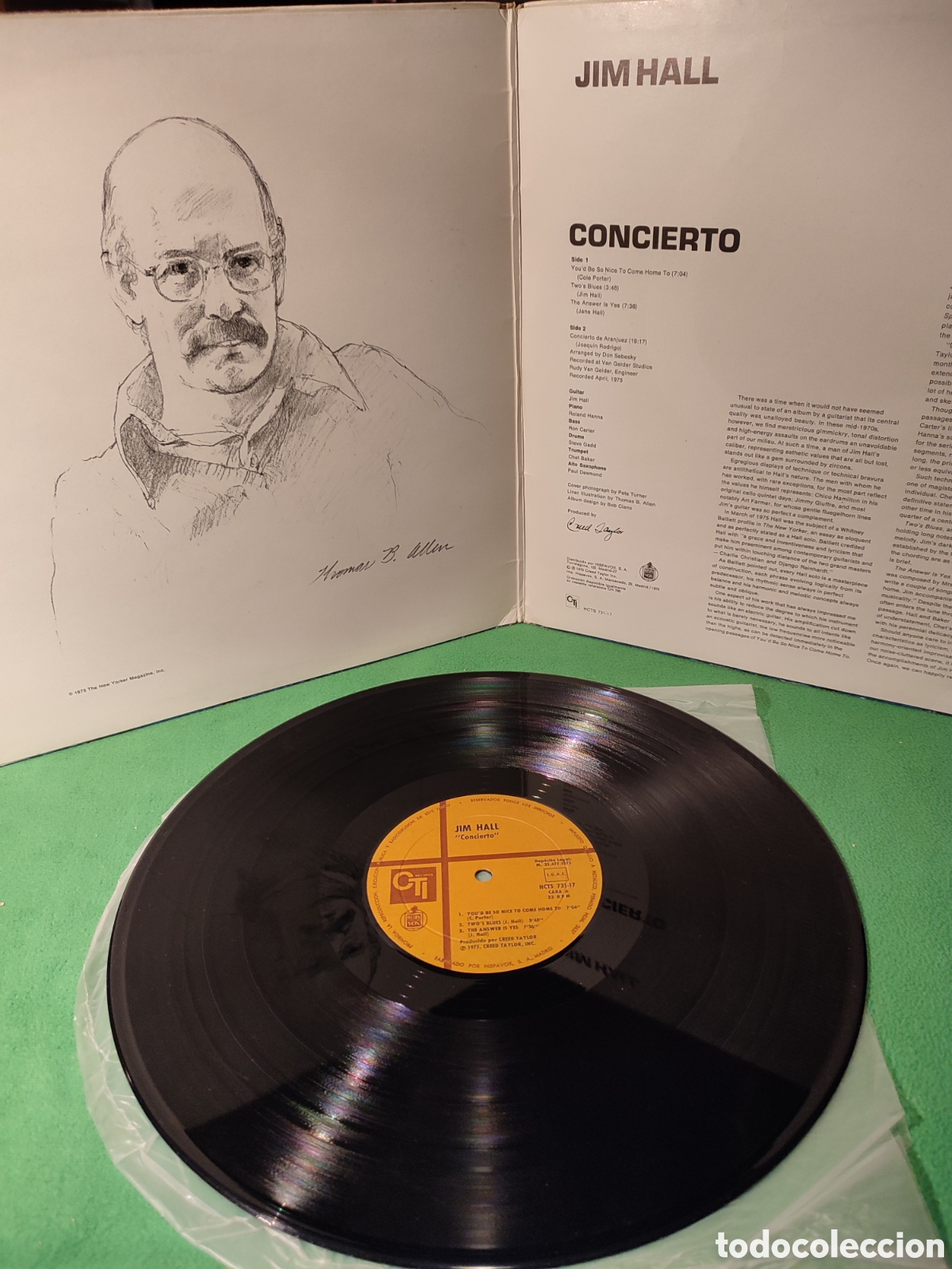Discos de vinilo: Jim Hall - Concierto - Foto 2
