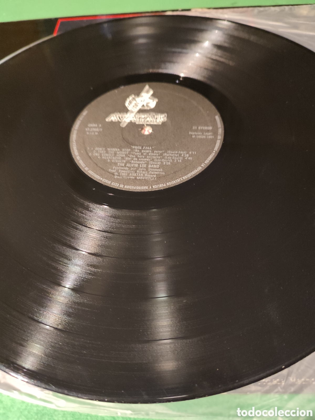 Discos de vinilo: The Alvin Lee Band - Free fall - Foto 3
