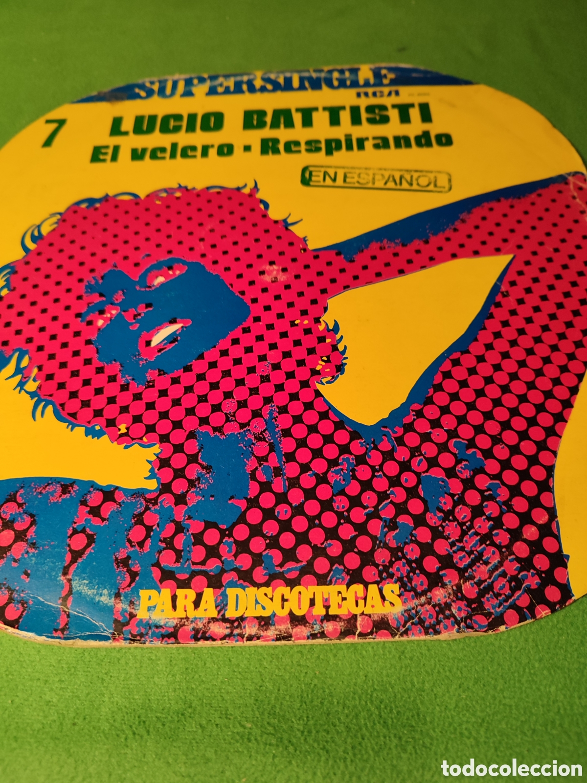 Discos de vinilo: Lucio Battisti - Respirando En espa&ntilde;ol - Foto 1