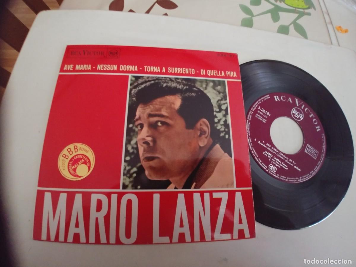 Discos de vinilo: MARIO LANZA-EP AVE MARIA +3 - Foto 1