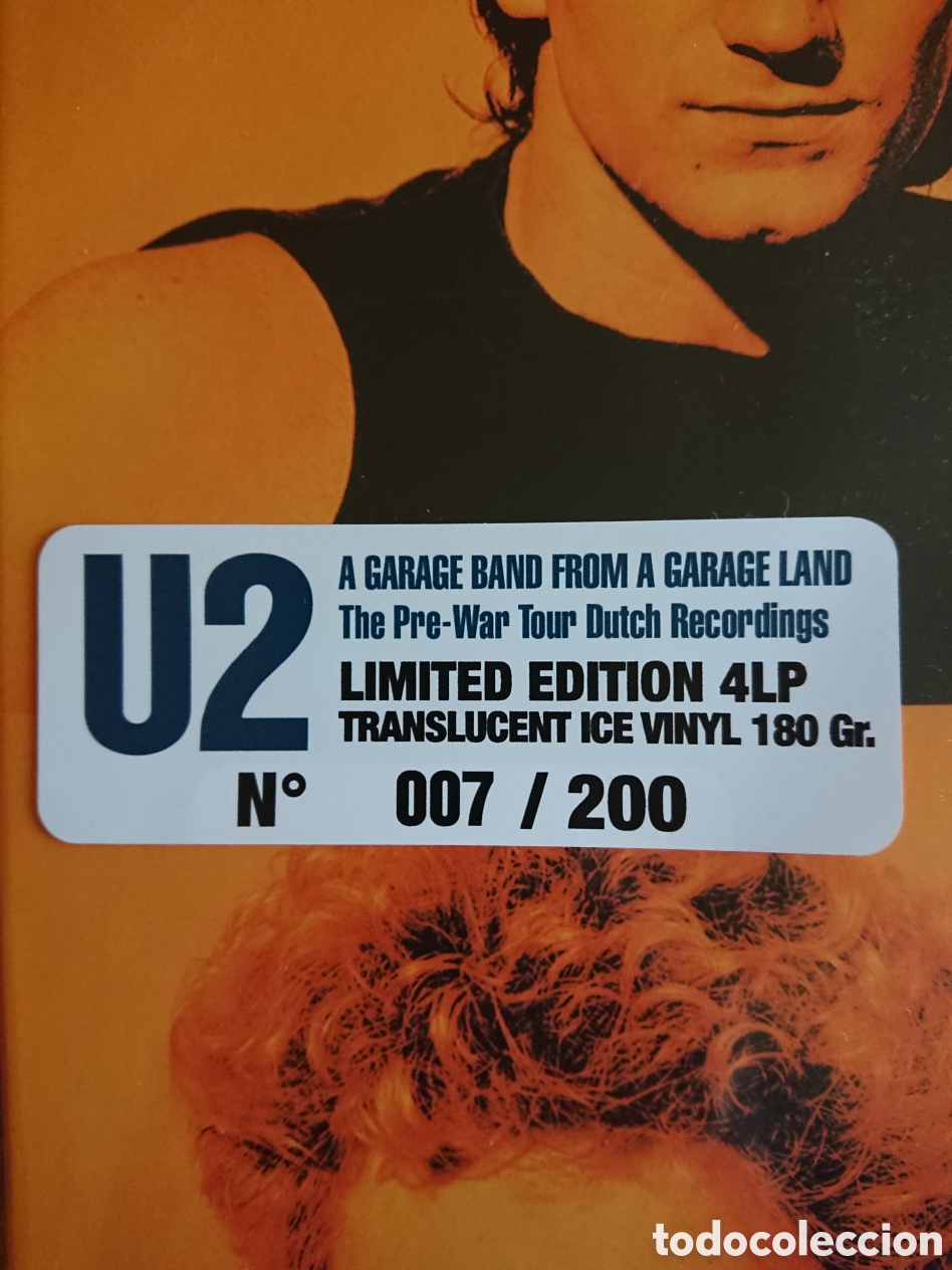 Discos de vinilo: U2 - A garage band from a garage land - BoX - Foto 2