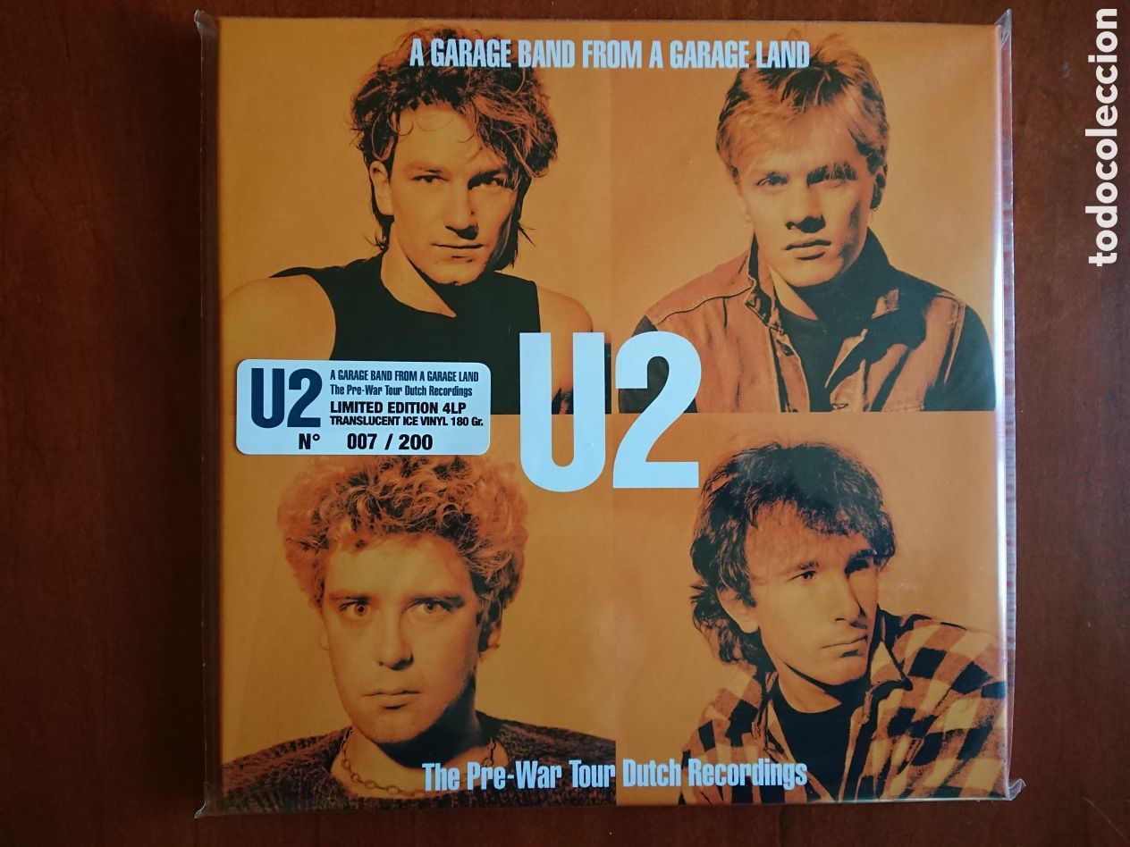 Discos de vinilo: U2 - A garage band from a garage land - BoX - Foto 1