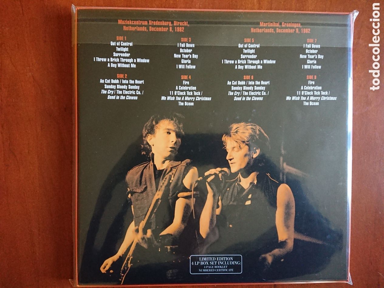 Discos de vinilo: U2 - A garage band from a garage land - BoX - Foto 3