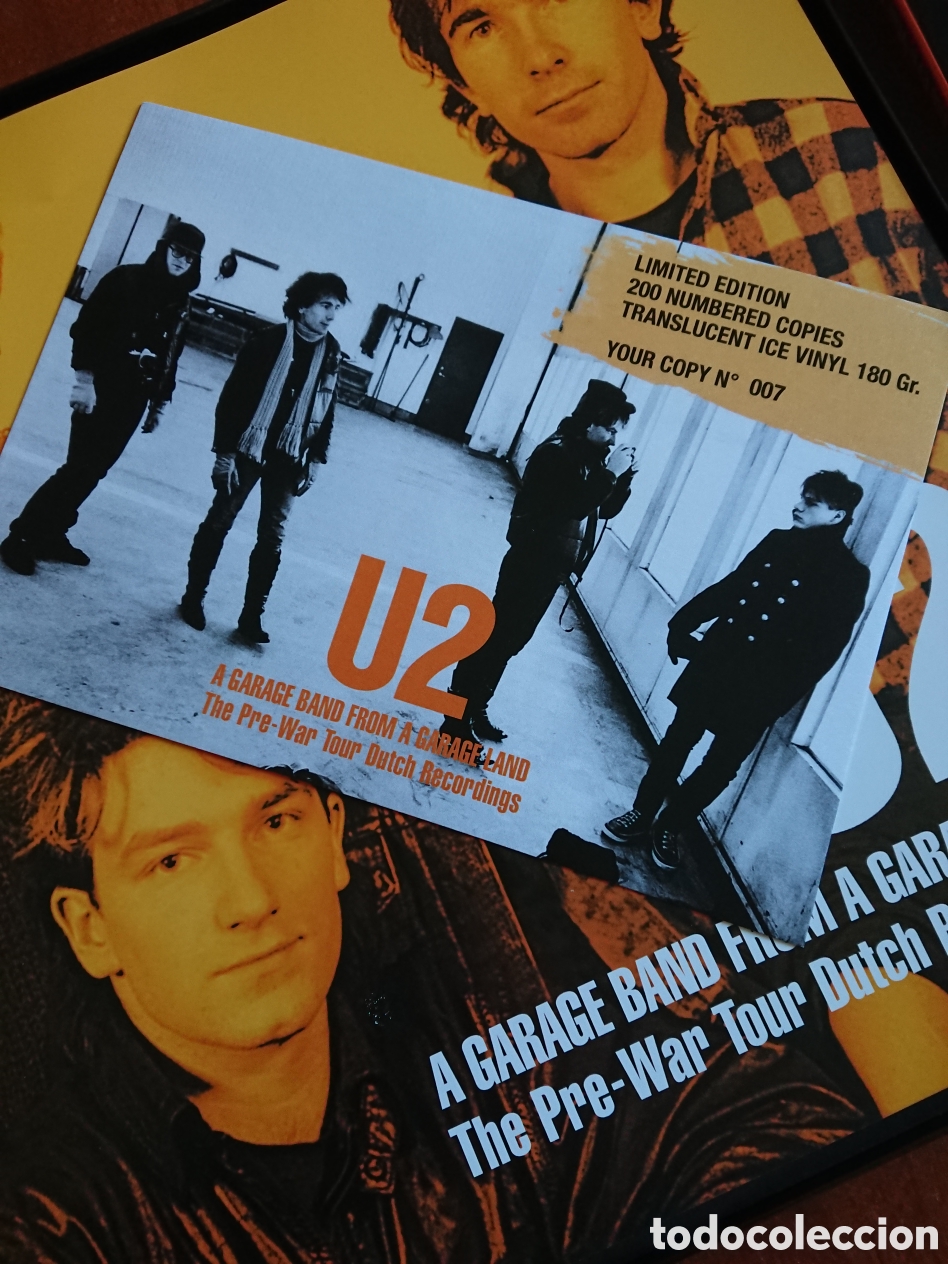 Discos de vinilo: U2 - A garage band from a garage land - BoX - Foto 8