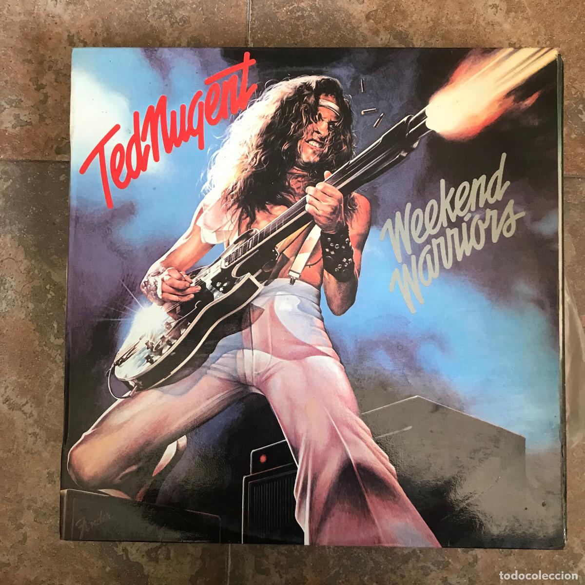 Discos de vinilo: TED NUGENT - WEEKEND WARRIORS - LP EPIC 1978 - Foto 1