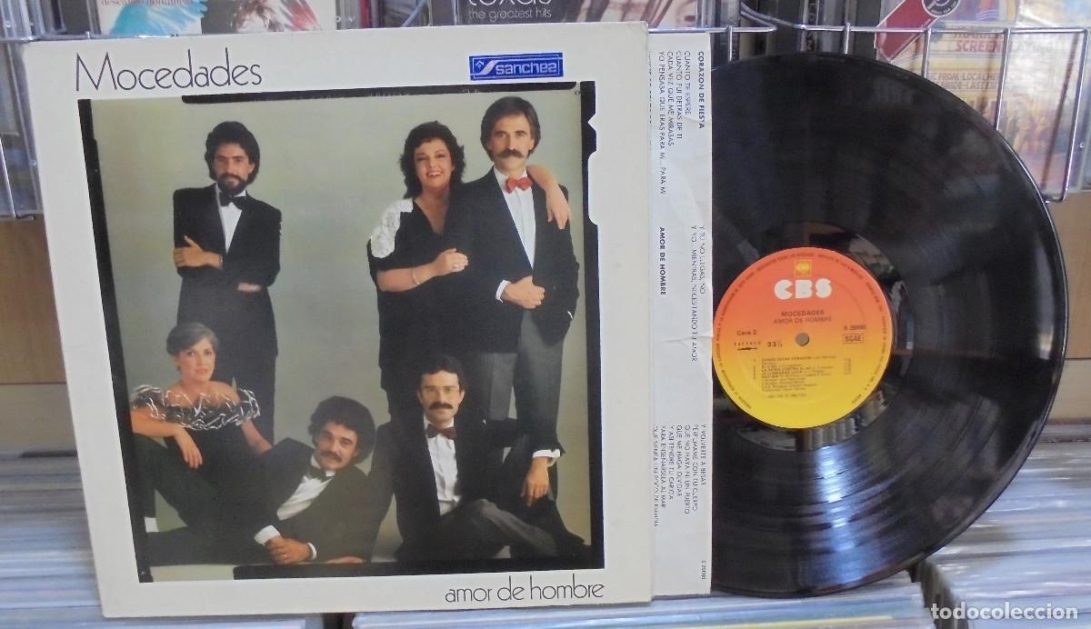 Discos de vinilo: Mocedades. Amor de hombre. CBS 1982 -- LP - Foto 1