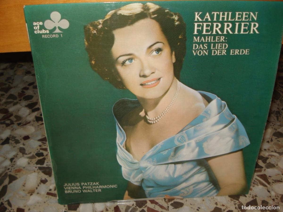 Discos de vinilo: Kathleen Ferrier Das Lied von der Erde DECCA LP MONO - Foto 1