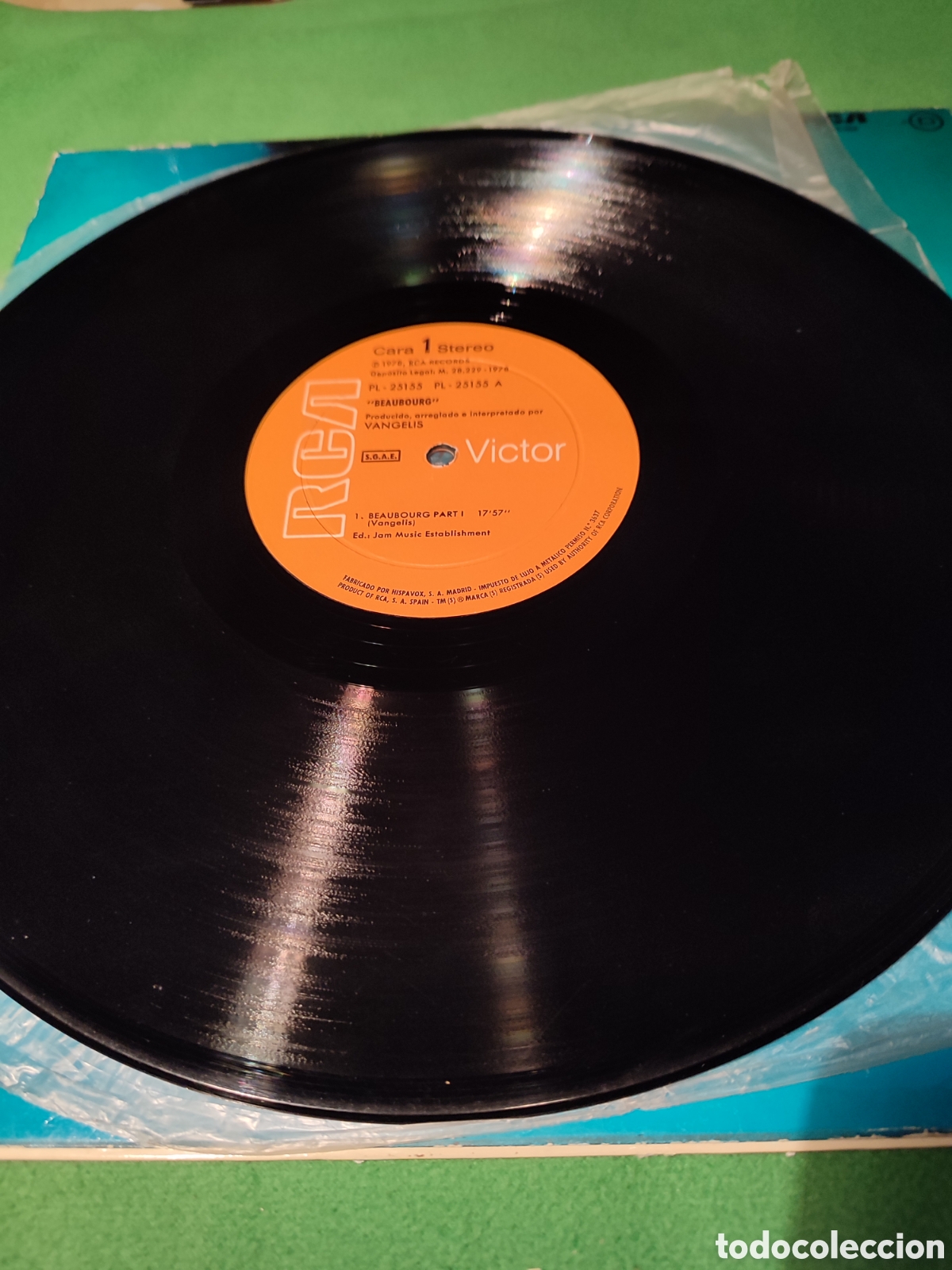 Discos de vinilo: Vangelis - Beaubourg - Foto 3