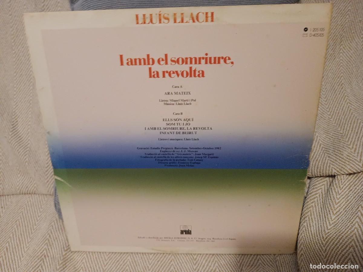 Discos de vinilo: Llu&iacute;s llach - Foto 2