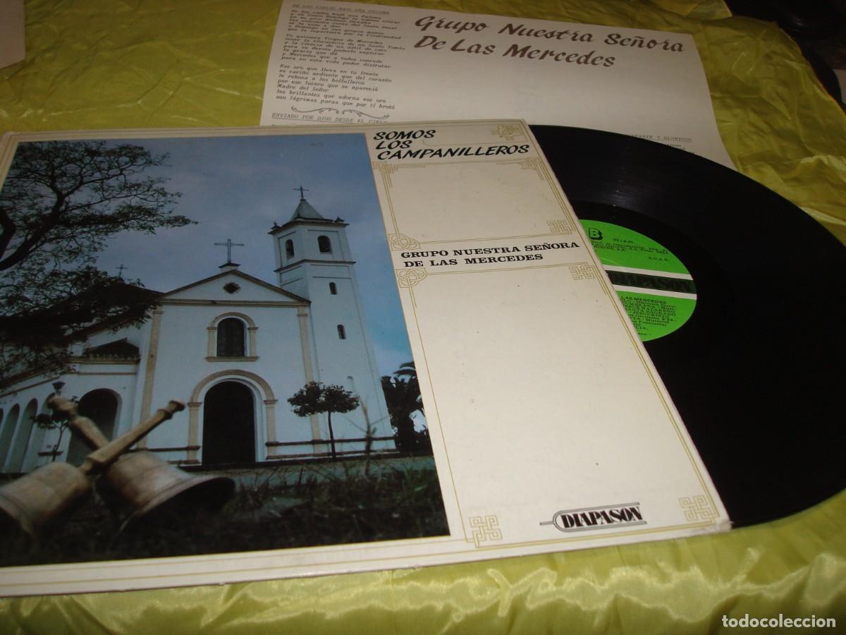 Vinyl-Schallplatten: SOMOS LOS CAMPANILLEROS. GRUPO NUESTRA SE&Ntilde;ORA DE LAS MERCEDES. DIAPASON ,1983. CON INSERT
