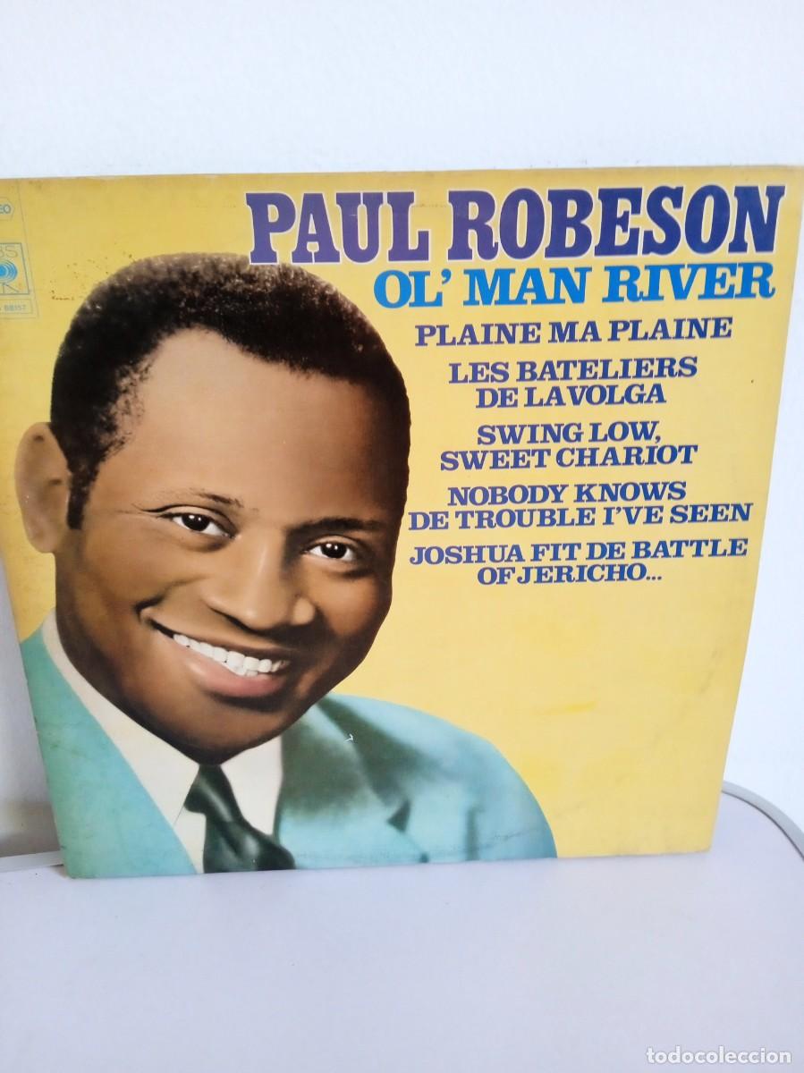 Discos de vinilo: PAUL ROBESON Ol Man River 2 Lps - Foto 1