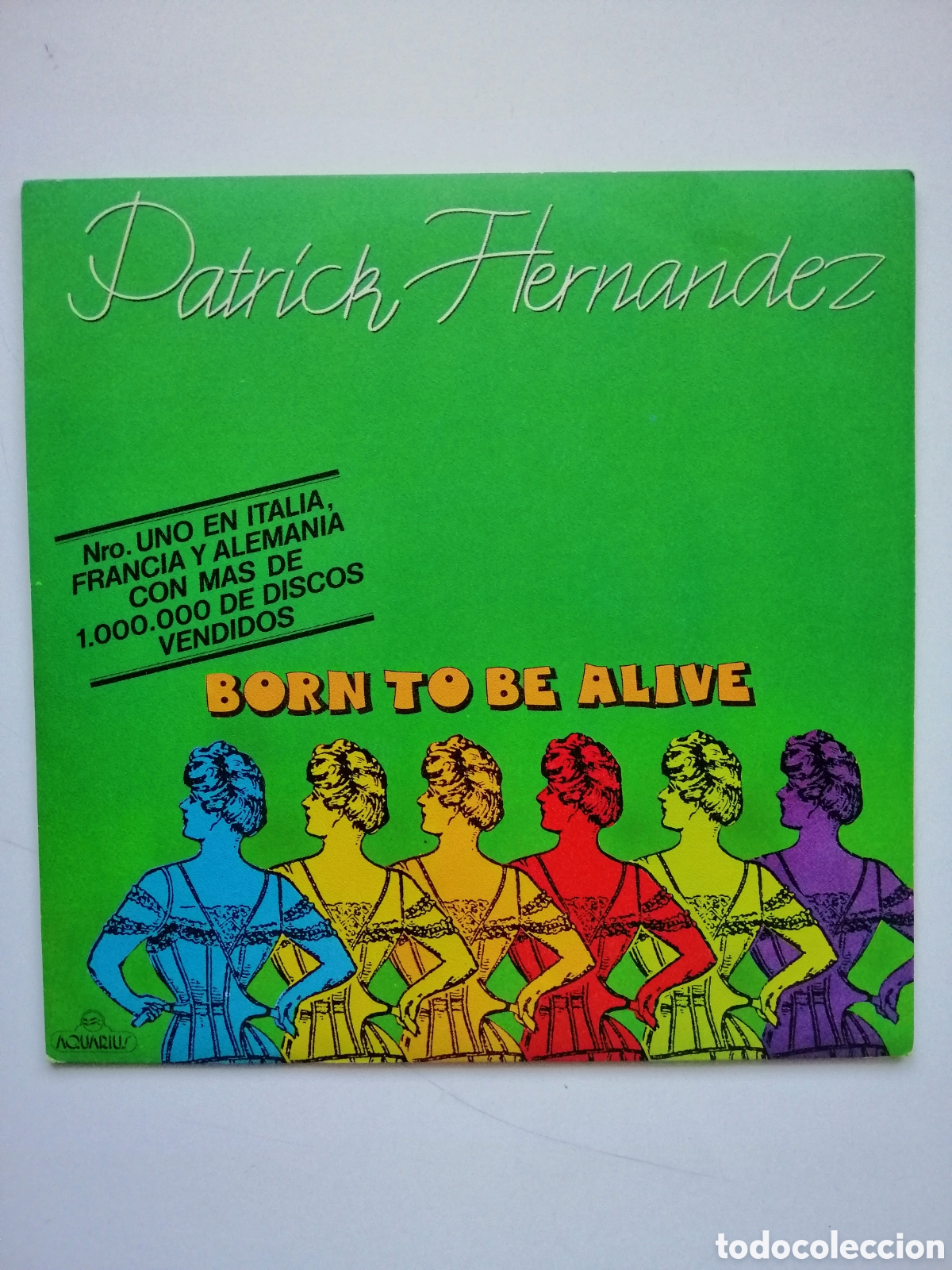 Discos de vinilo: Born to be alive Patrick Hernandez vinilo - Foto 1
