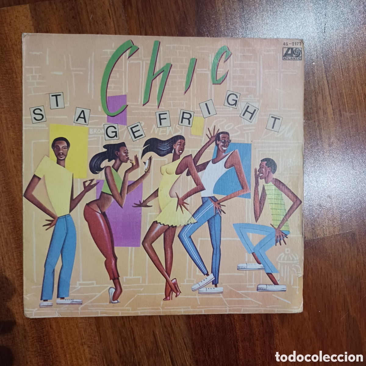 Discos de vinilo: Chic Stage Fright/So Fine 1981 - Foto 1