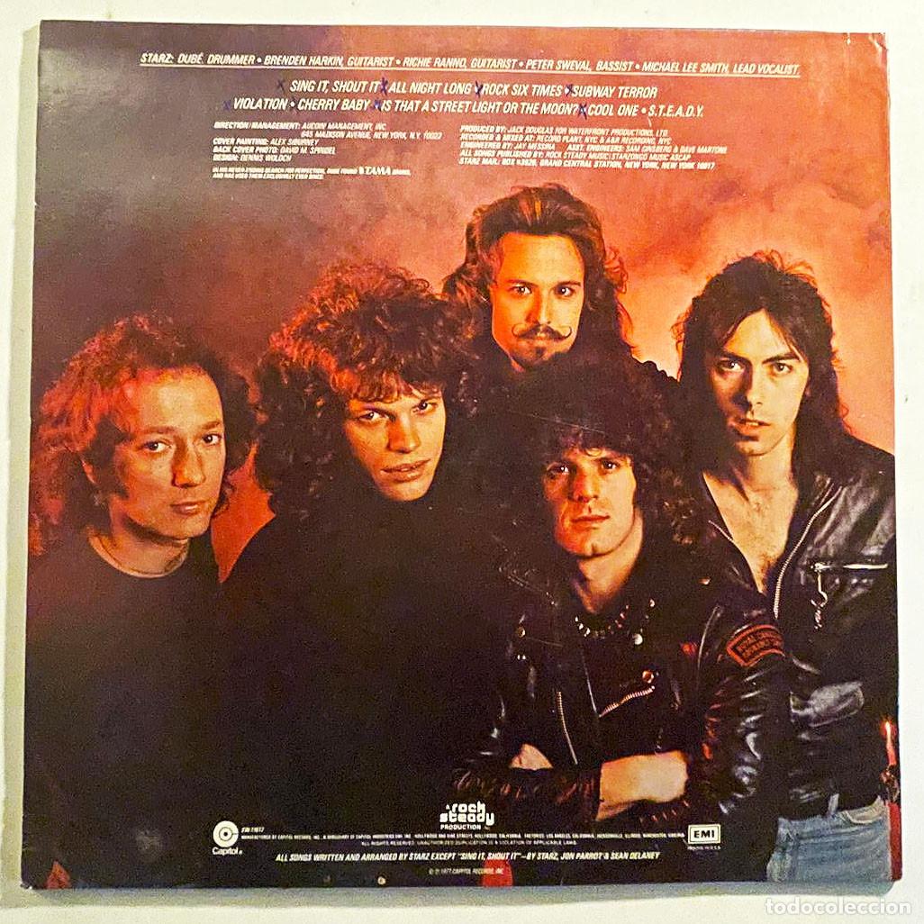 Discos de vinilo: STARZ / VIOLATION / LP CAPITOL 1977 / USA - Foto 2
