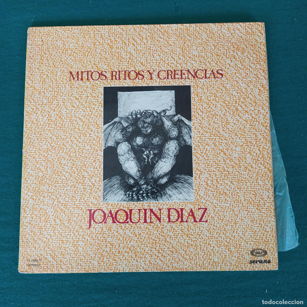 Discos de vinilo: Joaqu&iacute;n D&iacute;az &ndash; Mitos, Ritos Y Creencias - Foto 1