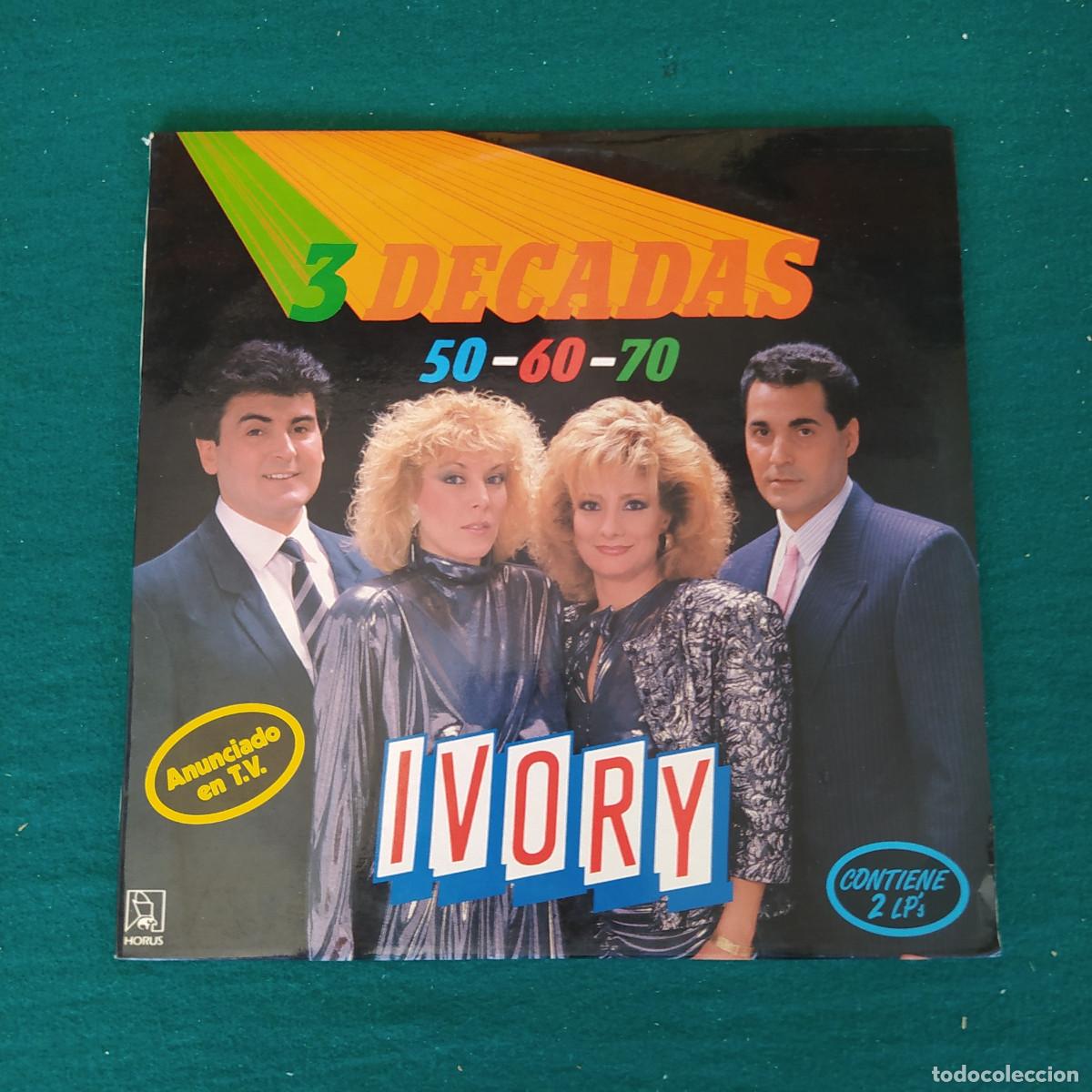Discos de vinilo: Ivory &ndash; 3 D&eacute;cadas 50-60-70 - Foto 1