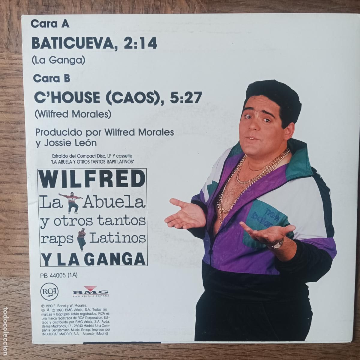 Discos de vinilo: WILFRED Y LA GANGA, LA BATICUEVA/ CHOUSE. - Foto 2
